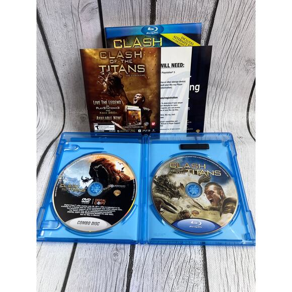 Clash Of The Titans 2010 Blu-Ray With Combo Disc - Picture 5 of 8